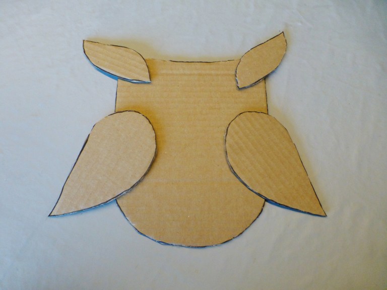 papp, gjenbruk, ugle