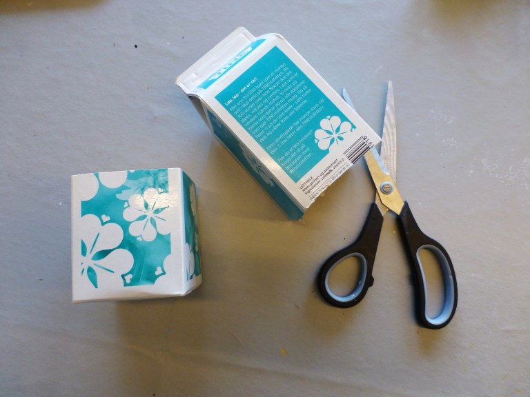 gjenbruk, melkekartong