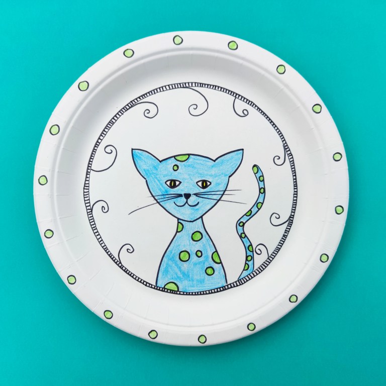 papptallerken, designe eget motiv